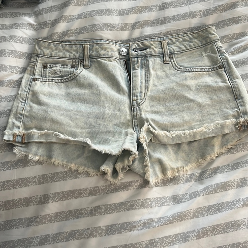 american eagle jean shorts